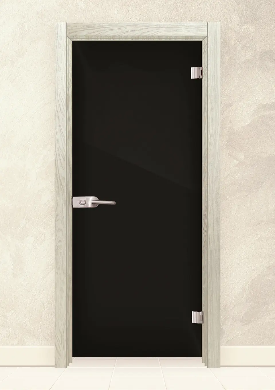 Стъклена врата Folio G 15-2 цвят Избелен дъб