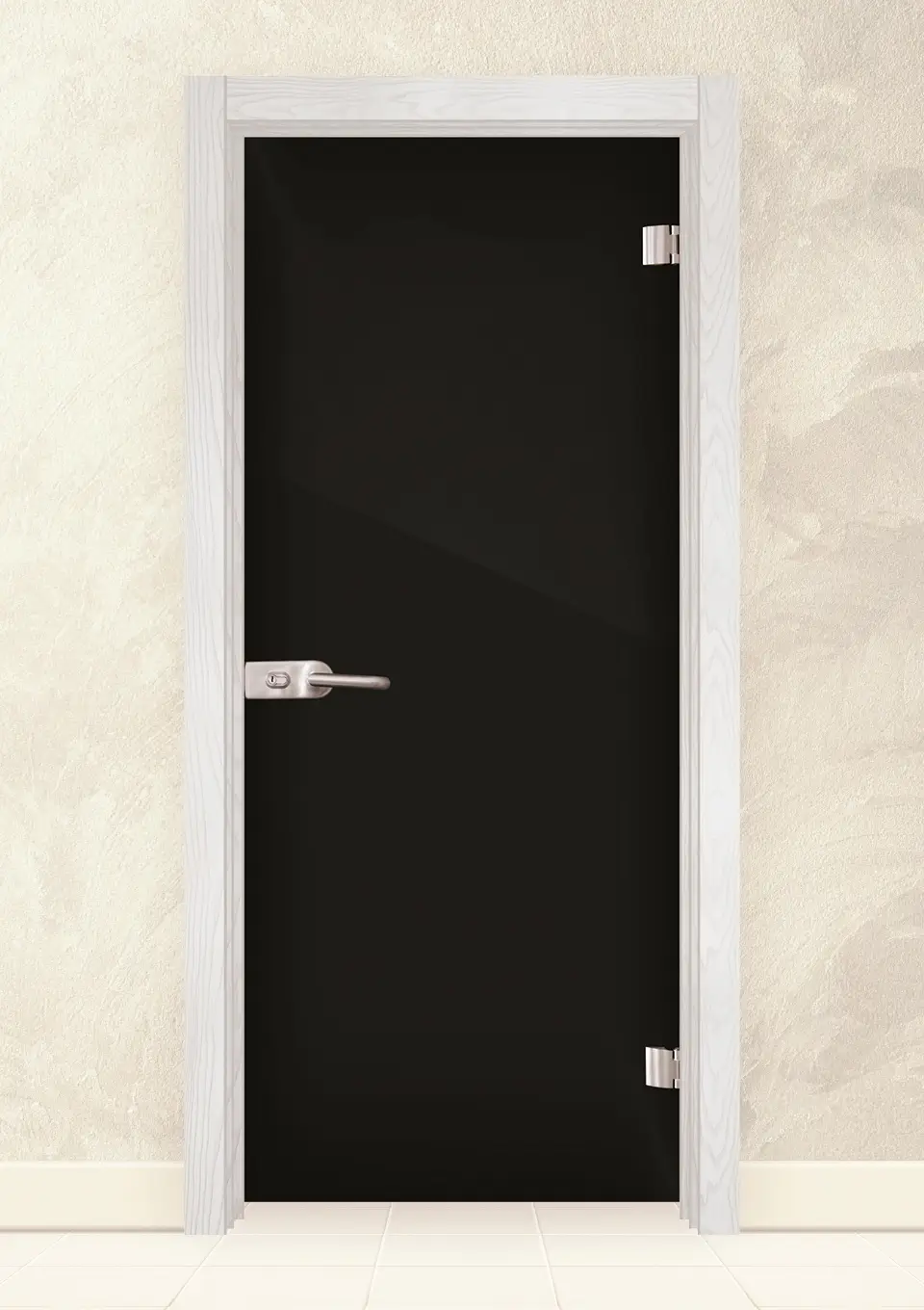Стъклена врата Folio G 15-2 цвят Снежен Бор