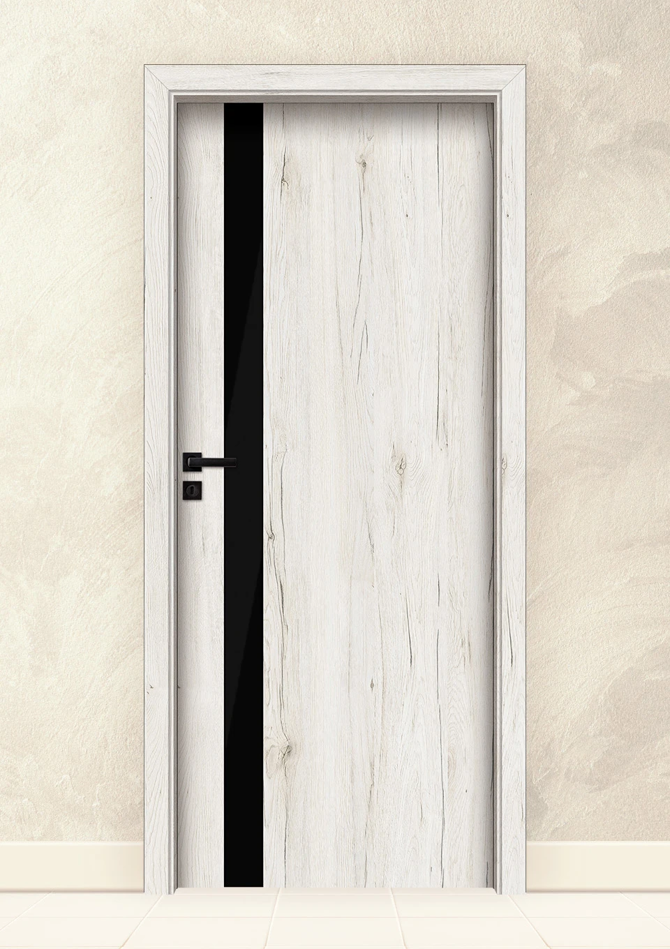 Интериорна врата Invado Vetra модел 3 Snowy Oak